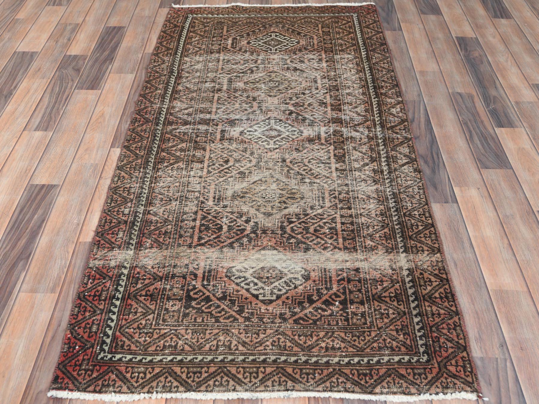 Overdyed & Vintage Rugs LUV745119